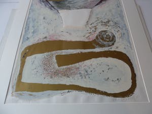 Bert Vredegoor - Zeefdruk. Titel. "Unicum". kopen? Bied vanaf 20!