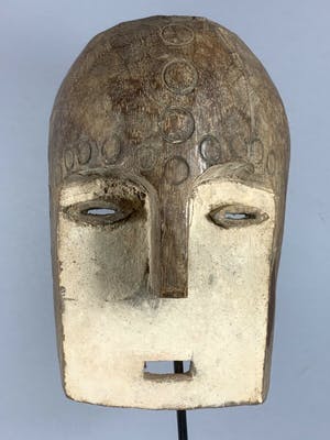Fang - 200432 - Old Tribal used African Mask from the Fang - Gabon. kopen? Bied vanaf 25!