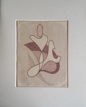 Cesar Domela - litho, zonder titel kopen? Bied vanaf 50!