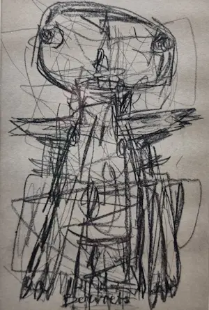 Paul Bervoets - Staand figuur kopen? Bied vanaf 75!