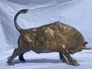 Pierre Chenet - Bronzen stier kopen? Bied vanaf 320!