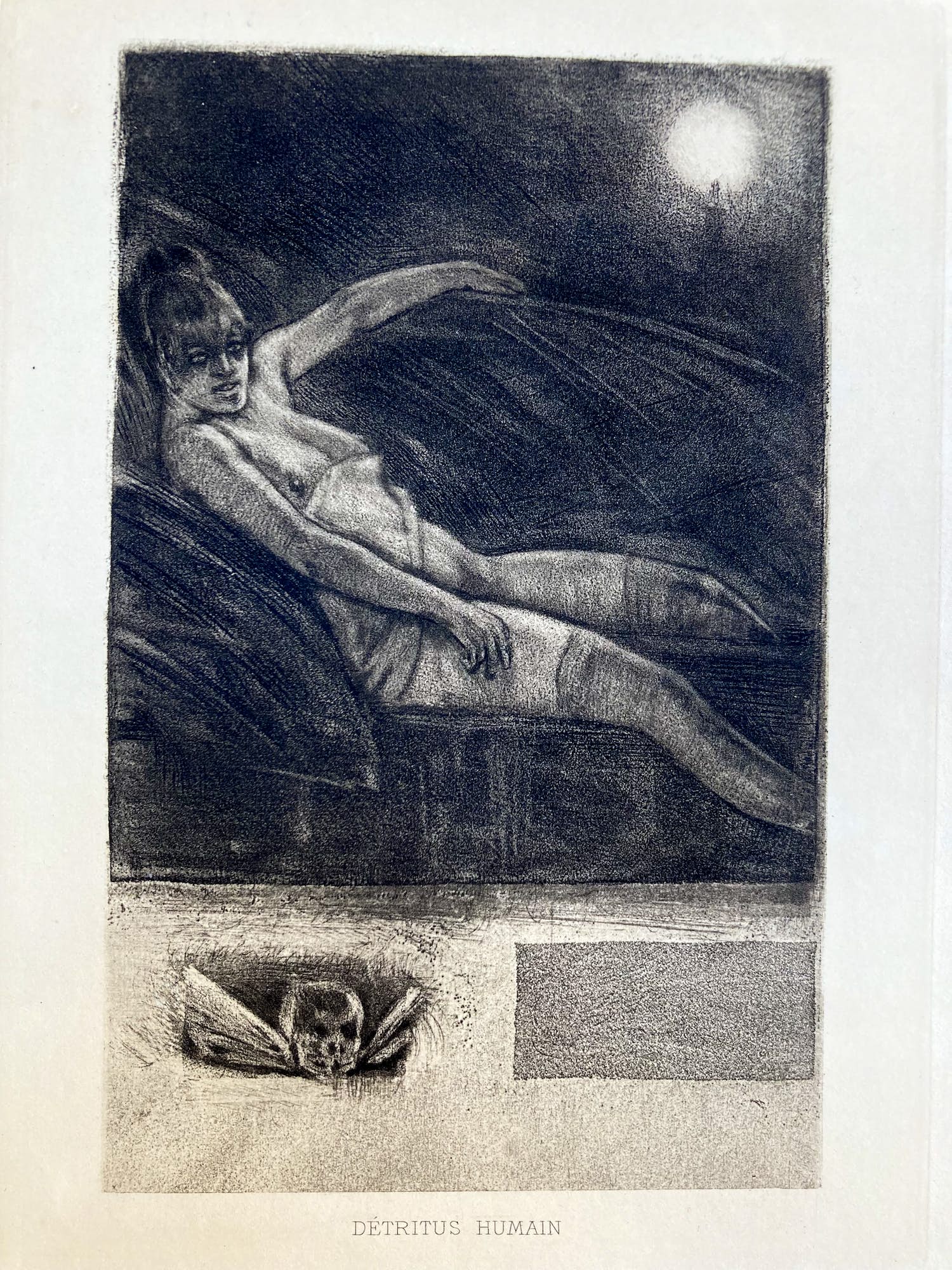Felicien Rops - Detritus Humain (Human Garbage) verkocht voor € 49!