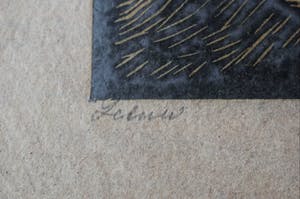 Antonius Hubertus Nordberg - Houtsnede - Leeuw kopen? Bied vanaf 60!