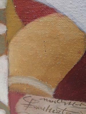 Max Papart - Missive - Olieverf op doek - 1976 kopen? Bied vanaf 995!