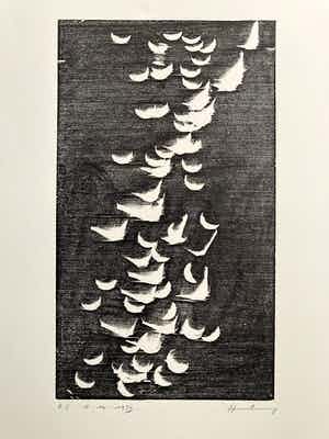 Hans Hartung - H14-1973 verkocht voor € 350!