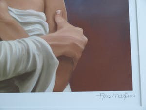 Ans Markus - Litho , “Ram” – gesigneerd & ingelijst , 63 x 61 cm kopen? Bied vanaf 1!