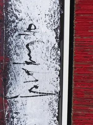 Cees van Rutten - & Jos van den Berg - Gemengde techniek, Zonder titel - Ingelijst (Zeer groot) kopen? Bied vanaf 300!