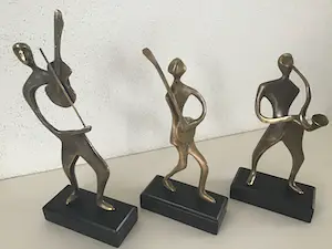 Brons (Onbekend) - 3 muziekanten kopen? Bied vanaf 145!