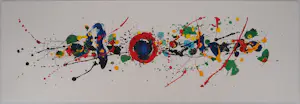 Sam Francis - Harmonie van kleuren, Eerbetoon aan het horloge, Originele lithografie kopen? Bied vanaf 100!