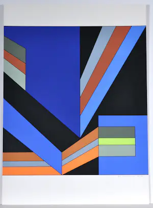 Guy Vandenbranden - Zeefdruk - Gesigneerd - 70x50 cm - 1975 kopen? Bied vanaf 220!