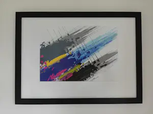 Buy Frank Lejeune - Frank Lejeune abstracte zeefdruk? Bid from 90!