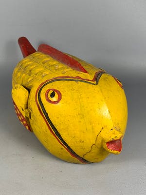 Dogon - Tribal Used African Bozo fish marionet - Mali kopen? Bied vanaf 45!