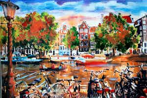 Elena Polyakova - Oktober in Amsterdam verkocht voor € 65!