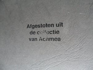 Dolf Verlinden - Zeefdruk. Titel, "AHC" kopen? Bied vanaf 75!