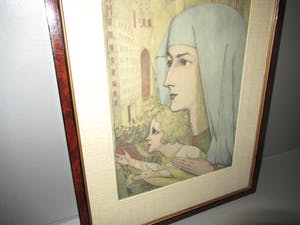 Buy Jan Toorop - MADONNA MET KIND 1927? Bid from 55!