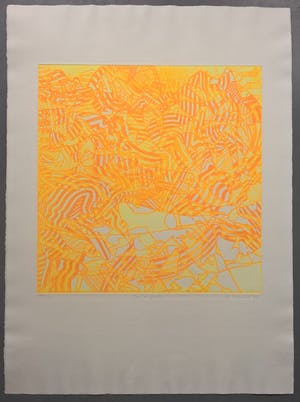 Hector Saunier - gesigneerde ets- Contemplado kopen? Bied vanaf 55!