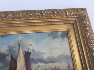 Niet of onleesbaar gesigneerd - Signatuur J v D kopen? Bied vanaf 10!