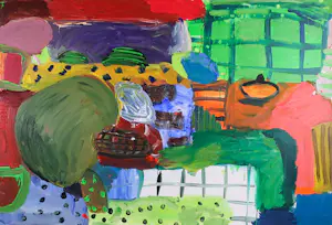 AcheterPaul Nassenstein - Acryl op doek, Zonder titel? Enchérissez de 350!