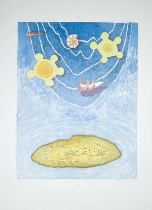 Gert Strengholt - Litho, Paradise Island kopen? Bied vanaf 1!