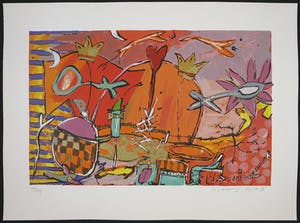 Miriam Slaats - Zeefdruk, In het huis der liefde kopen? Bied vanaf 1!