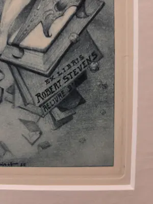 Jean Morisot - Erotisch werk. Vrouw op boek. kopen? Bied vanaf 55!