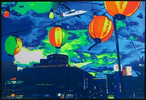 Henk van der Vet - Zeefdruk, Zonder titel kopen? Bied vanaf 1!