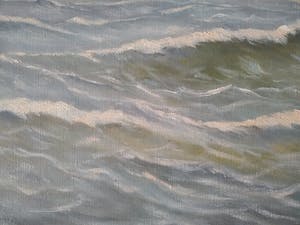 Hans Lenteman - Hollands inpressionistisch zeezicht kopen? Bied vanaf 100!