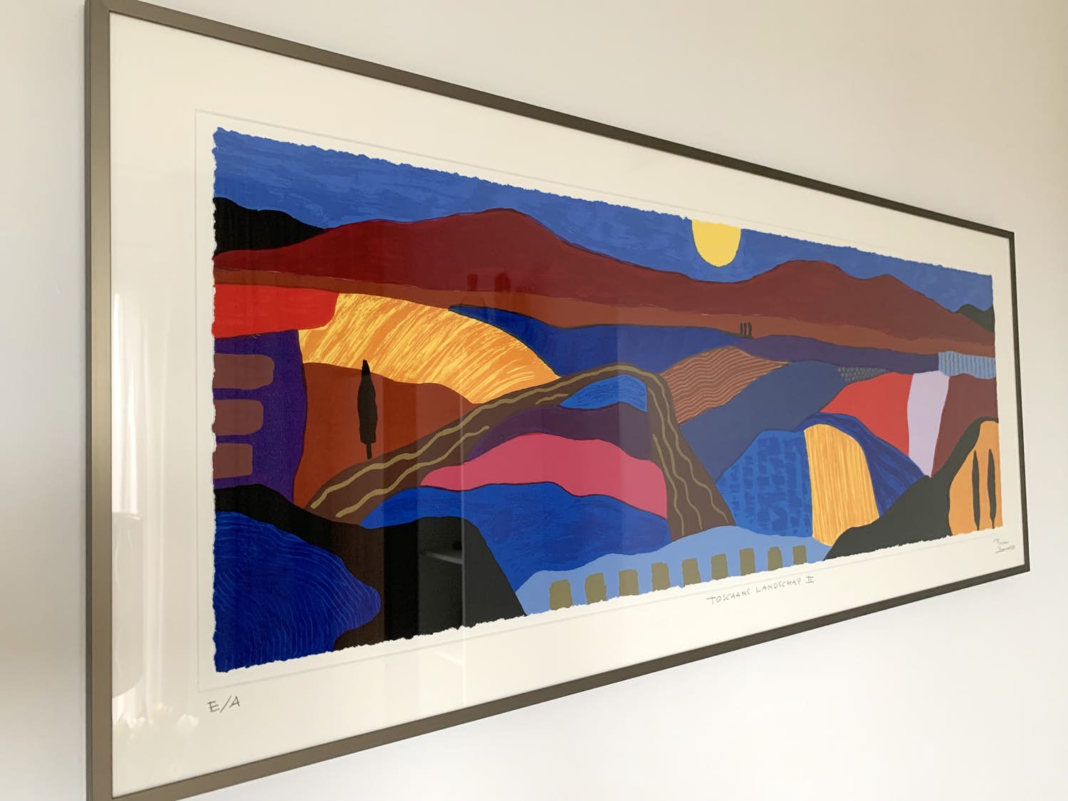 Ronald Boonacker - Toscaans Landschap II, Italië kopen? Bied vanaf 145!