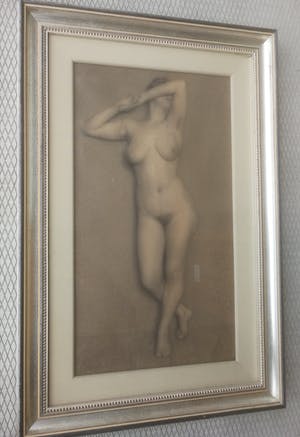 Gerard Hofs - Naakt. Staande vrouw. kopen? Bied vanaf 299!