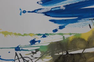 Anton Heyboer - Abstracte compositie kopen? Bied vanaf 100!