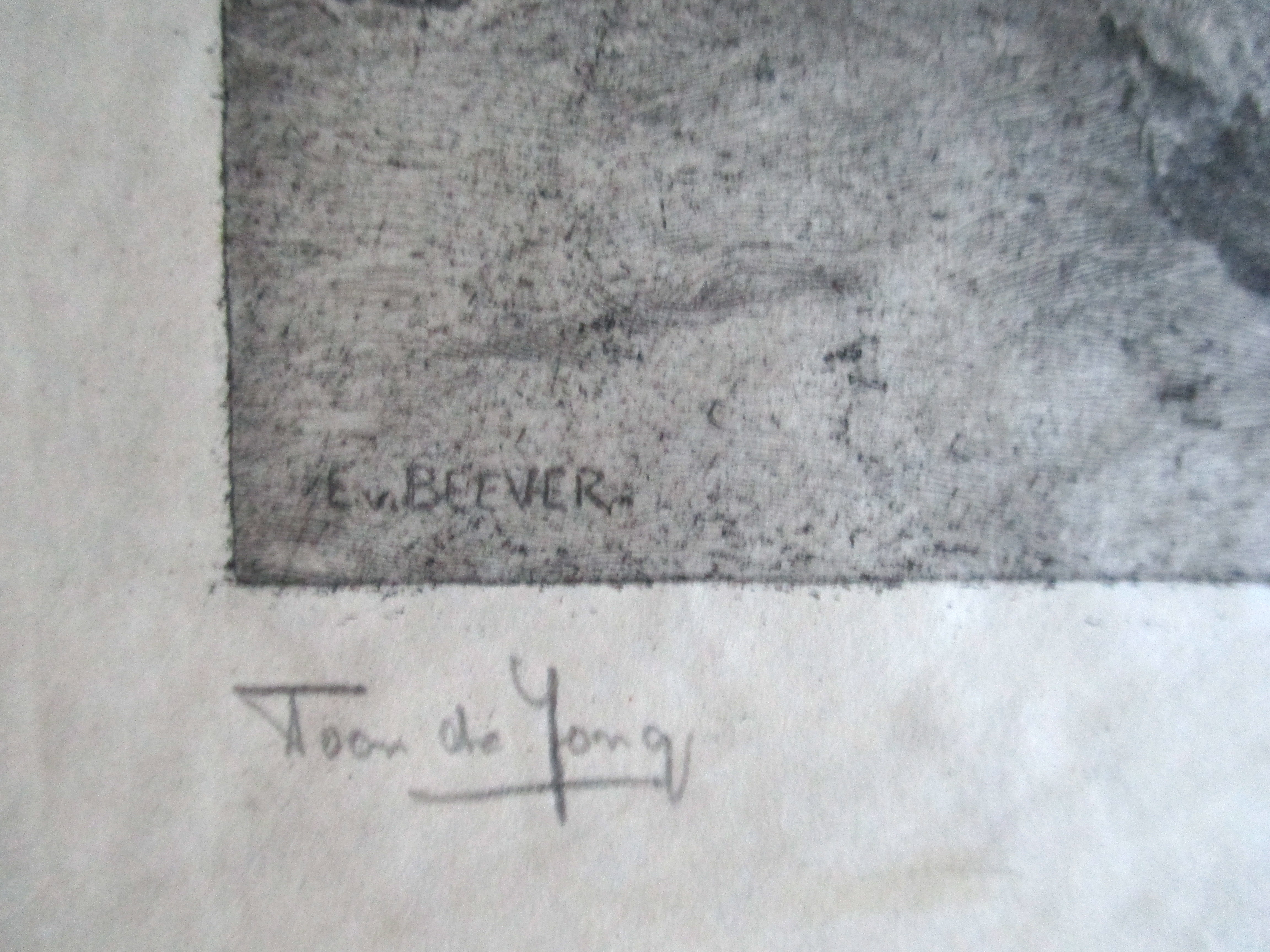 Toon de Jong - Gravure  kopen? Bied vanaf 20!