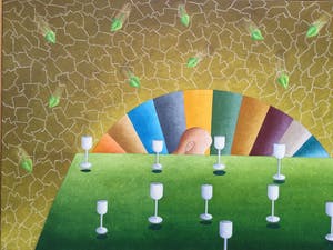 Dirk Bakker - z.t. | PRIMEUR!! Nu voor het eerst op Kunstveiling.nl kopen? Bied vanaf 70!