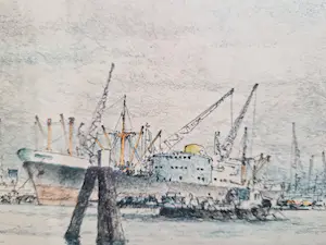 Marius de Jongere - Havengezicht kopen? Bied vanaf 95!