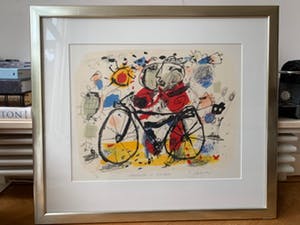 Kees Salentijn - Hombrecito con bicicleta kopen? Bied vanaf 50!