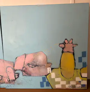 Rutger Termohlen - 2 luik ice blue kopen? Bied vanaf 750!