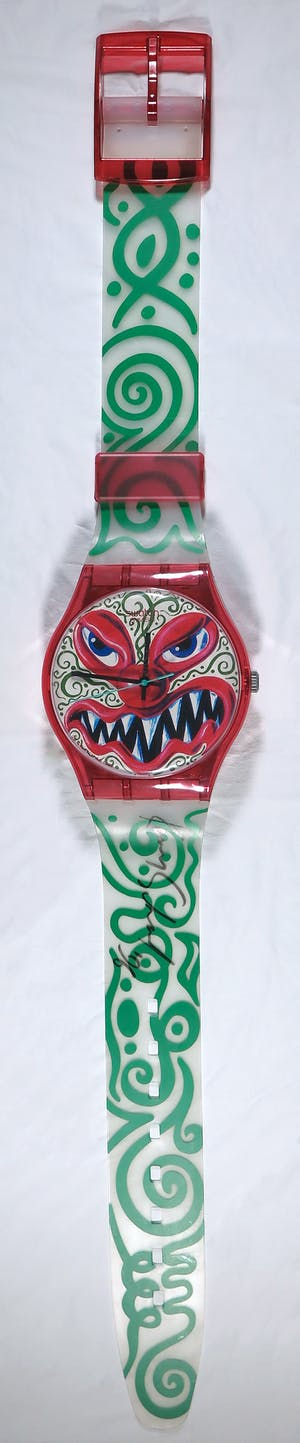 Kenny Scharf - Swatch - MONSTER Time en hand gesigneerd (Groot!) kopen? Bied vanaf 600!