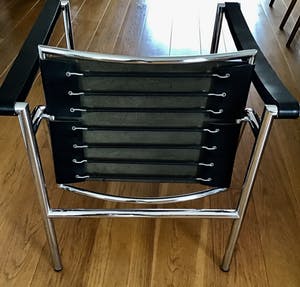 Le Corbusier - naar ,Fauteuil LC1 chroom met zwart leder kopen? Bied vanaf 250!