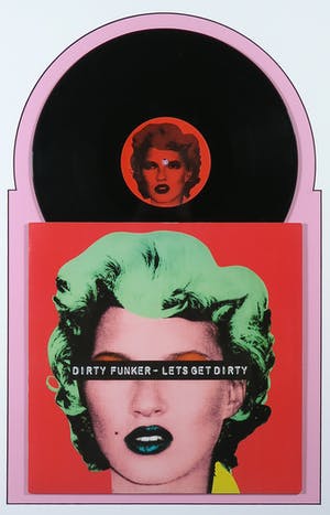 Banksy - Dirty Funker - Let's get dirty - Ingelijst kopen? Bied vanaf 1!