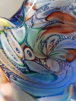 Dino Martens - AVEM Multi Coloured Murano Glass Bowl Mid Century Dino Martens kopen? Bied vanaf 35!