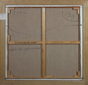 Martin van Wordragen - Olieverf op doek, Vissersjongen - Ingelijst (Groot) kopen? Bied vanaf 1!