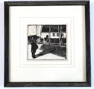 Buy Johannes Mulders - Drie lino/houtsneden in expressieve stijl? Bid from 45!