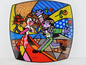 Romero Britto - Designschaal serie Artis et Orbis 2012 kopen? Bied vanaf 45!