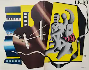 Fernand Leger - Composition avec figures verkocht voor € 60!