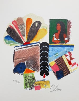 Hugo Claus - Speciale uitgave met gesigneerde en genummerde zeefdruk kopen? Bied vanaf 1!