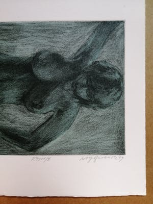 Niet of onleesbaar gesigneerd - Wolff Buchholz - Weiblicher Akt - Handgesigneerd kopen? Bied vanaf 1!