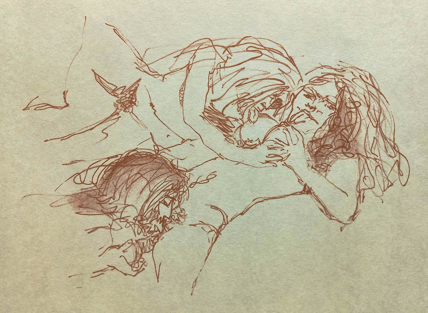 John Lennon - Three is not always a crowd, lithografische prent - Gratis verzending binnen NL! kopen? Bied vanaf 50!