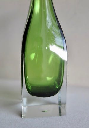 Elme Glasbruk - en Aseda Glasbrük - Collectie 9 Zweedse Solifleurs/Spijkervaasjes - 60-er jaren kopen? Bied vanaf 69!
