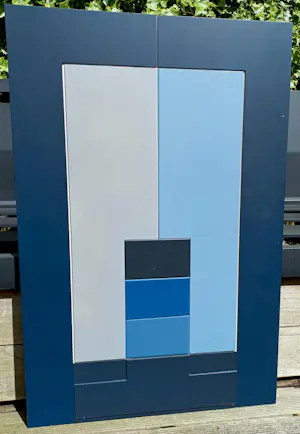 AcheterAntonia Lambelé - Aidyl, reliëf van acrylverf/staal op paneel? Enchérissez de 395!