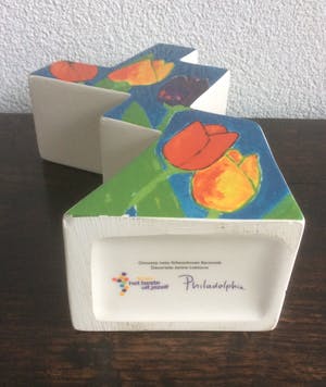 Plateelfabriek Schoonhoven N.V. - TULPENVAAS kopen? Bied vanaf 1!