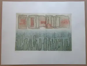 Jan Montyn - FIGURATIE / KLEURETS-AQUATINT / 50x65cm / SIG / 1975 kaufen? Bieten Sie von 75!